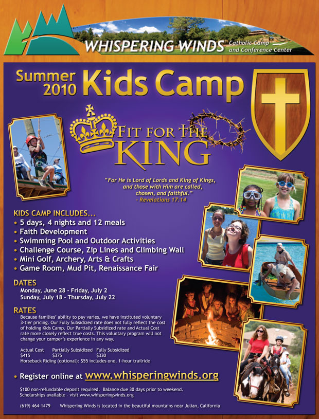 Register for Kids Camp