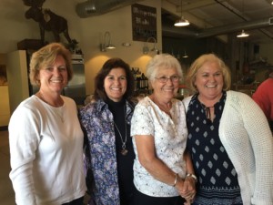 Mascari women together in the Dining Hall